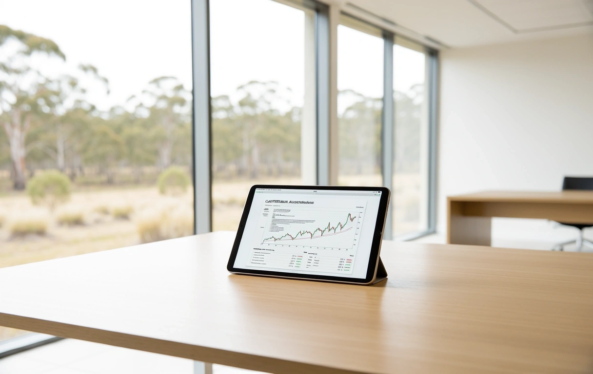 Professional financial consulting environment